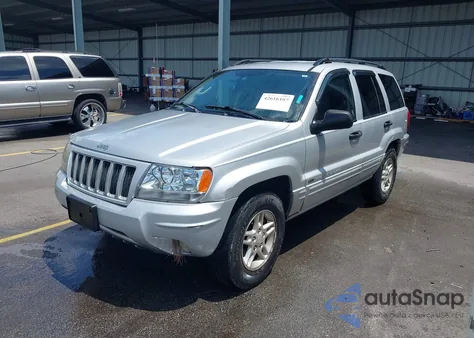 2004 Jeep Grand Cherokee Laredo z USA, uszkodzony, nr VIN 1J4GX48S34C258227